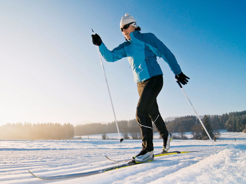 Picture of Cross-country skiing is fun 