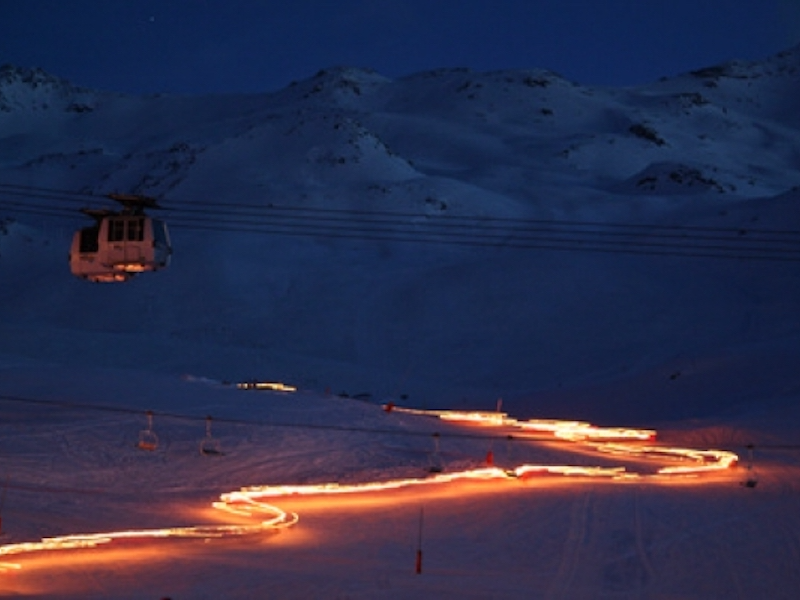 Picture of Torch-Lit Skiing