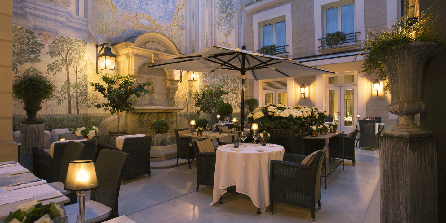 Castille Luxury hotel , Michelin starred - Paris / France