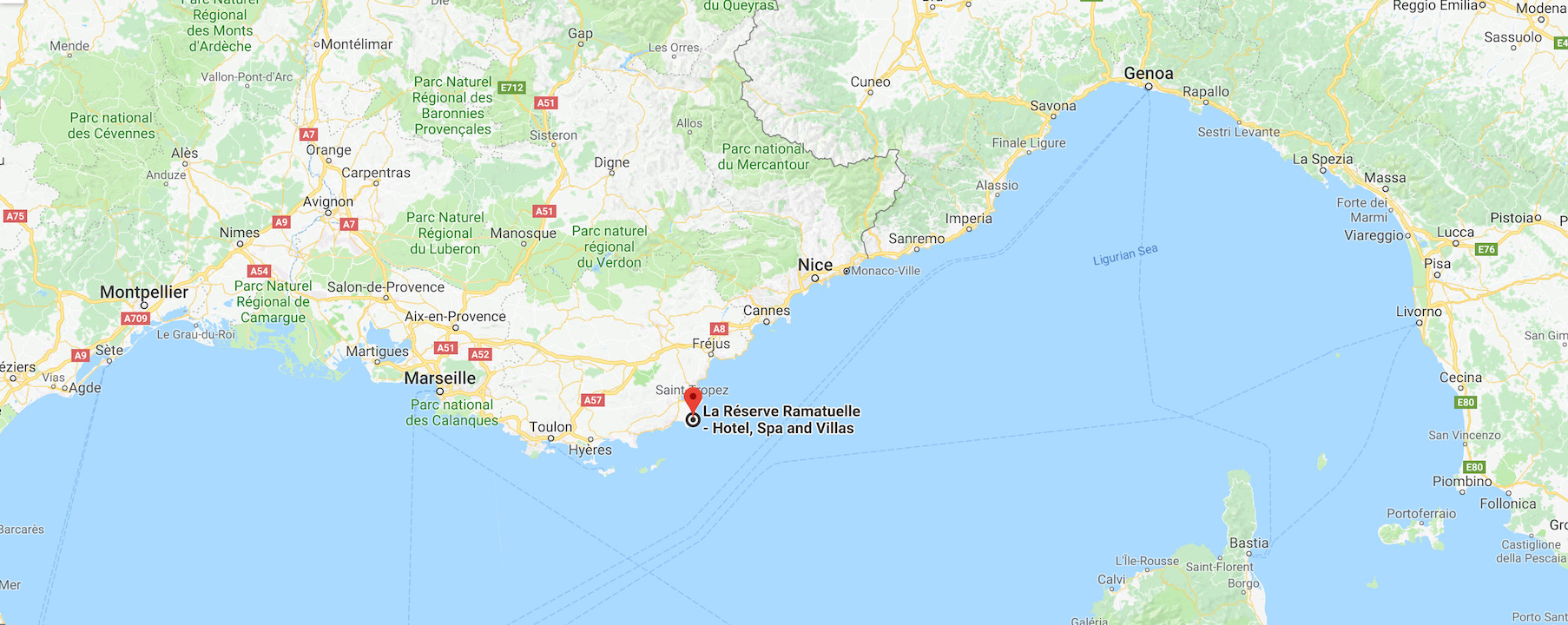 La Réserve Ramatuelle***** Hotel and Spa , Michelin starred - near Saint Tropez / France 