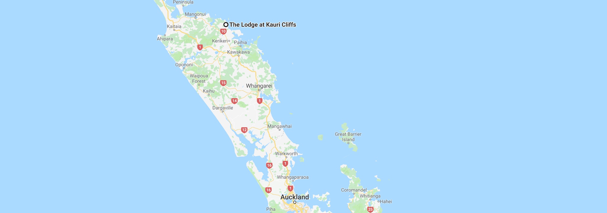Robertson luxurious Lodges Kauri Cliffs , Matauri Bay Northland / New Zealand