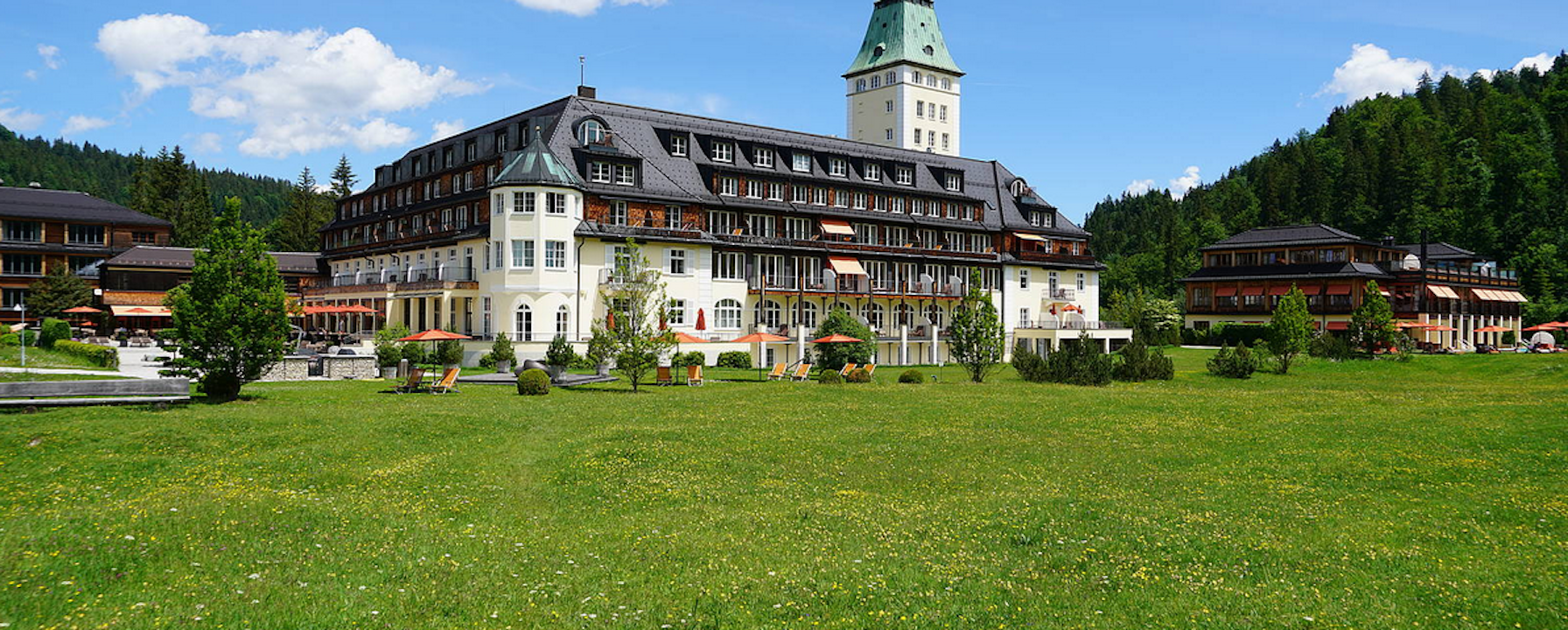 Schloss Elmau , Luxury spa retreat & cultural hideaway  , Michelin starred / Elmau - Germany 
