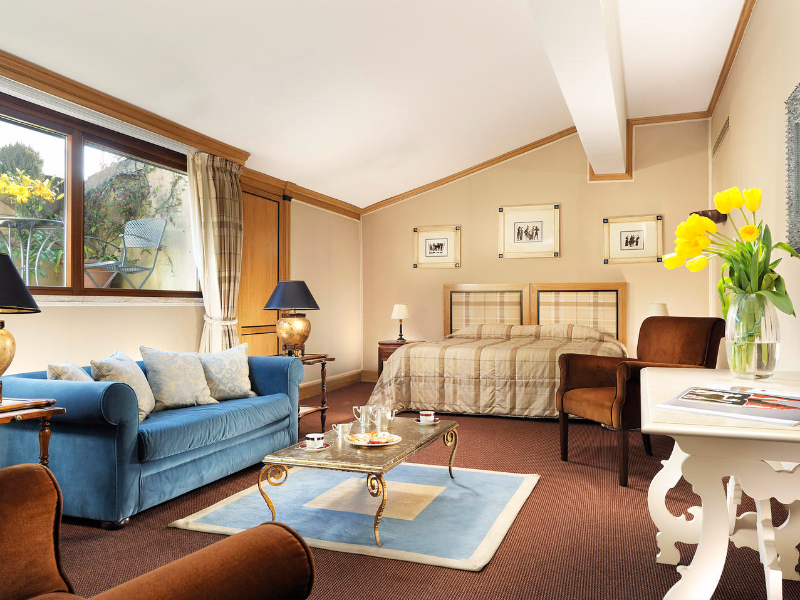 Picture of room Junior Suite | Grand Hotel Continental